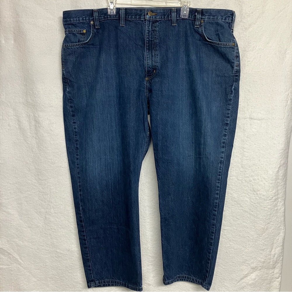 52x30 Carhartt Relaxed Fit Jeans 105119 H44 Deep Creek